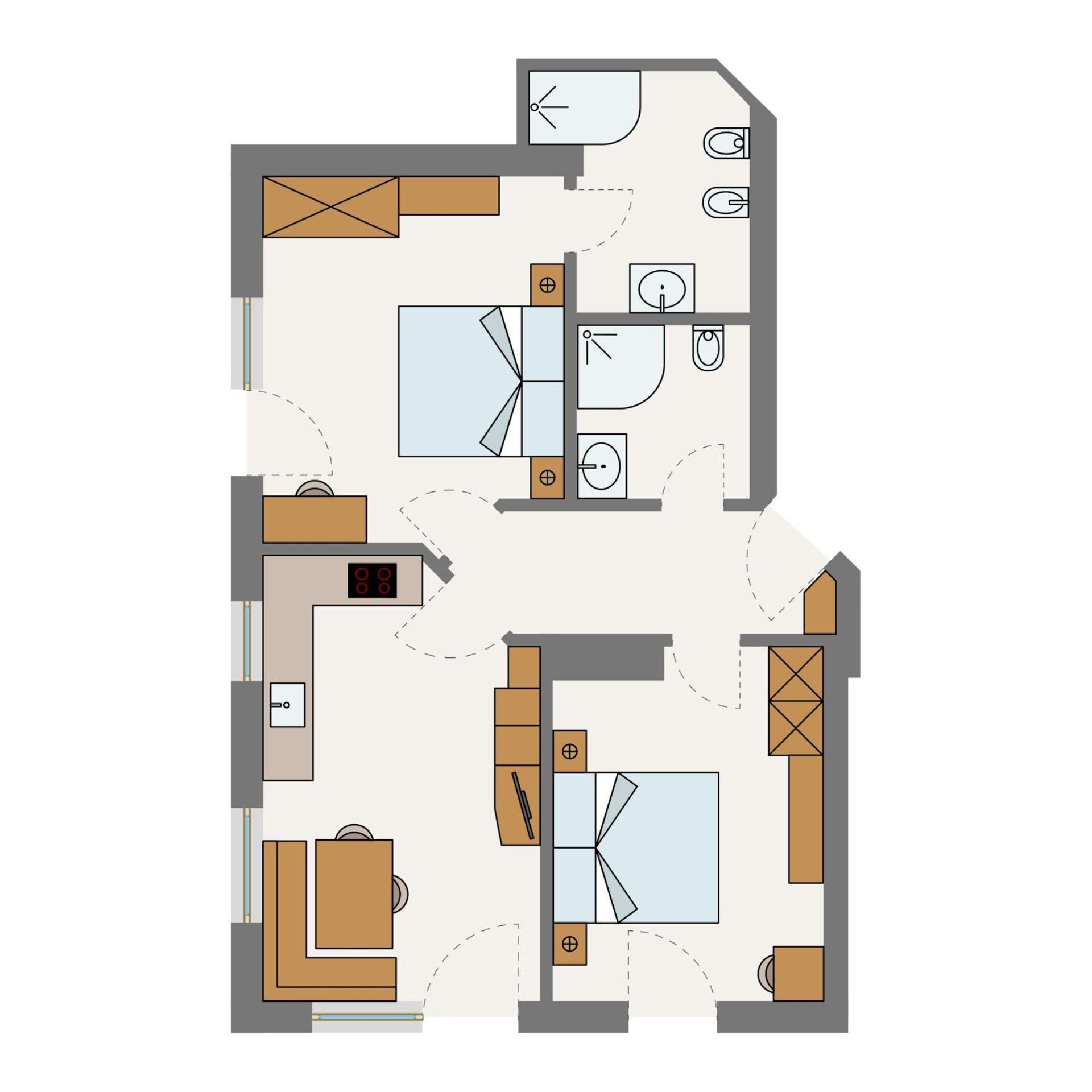 Apartments Soval Santa Cristina Val Gardena Zewnętrze zdjęcie